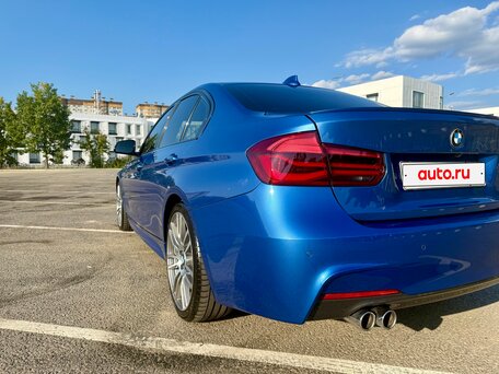 2018 BMW 3 серии 320d VI (F3x) Рестайлинг, синий, 3200000 рублей, вид 5