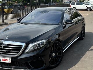 2015 Mercedes-Benz S-Класс 500 Long VI (W222, C217), чёрный, 3050000 рублей, вид 2