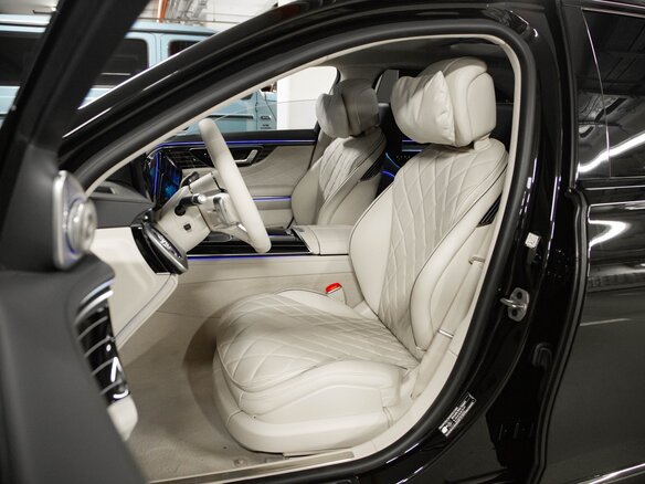 2026 Mercedes-Benz S-Класс 580 Long 4MATIC VII (W223) Рестайлинг, чёрный - вид 11