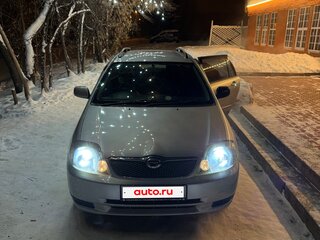 2001 Toyota Corolla Fielder IX (E120, E130), серебристый, 555000 рублей, вид 1