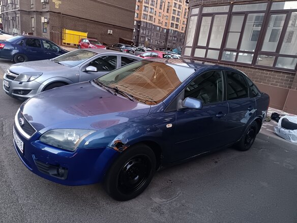 2006 Ford Focus II, синий, 255000 рублей - вид 1