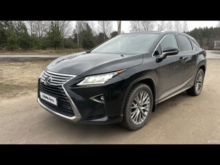 2016 Lexus RX 200t IV, чёрный, 3190000 рублей, вид 1