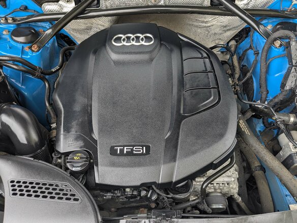 2019 Audi Q5 II (FY), синий - вид 8