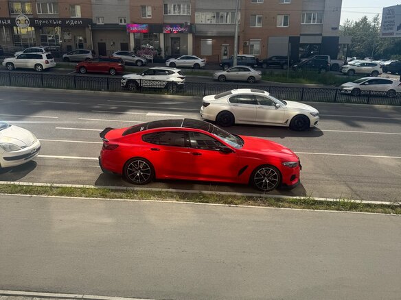 2021 BMW 8 серии Gran Coupe 840i II (G14/G15/G16), красный, 6500000 рублей - вид 15