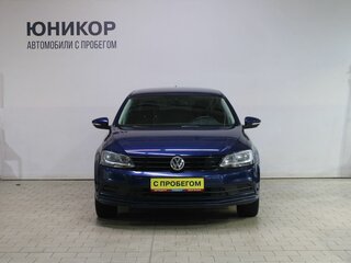 2014 Volkswagen Jetta VI Рестайлинг, синий, 1019000 рублей, вид 5