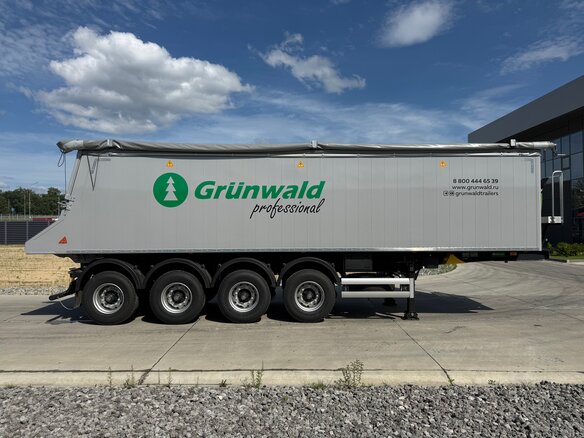 2026 Grunwald Полуприцеп самосвальный, серый, 6500000 рублей - вид 1