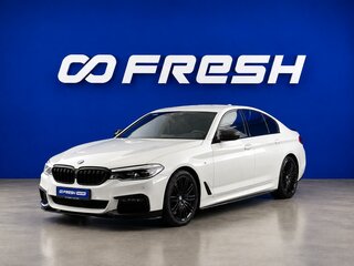 2018 BMW 5 серии 540i xDrive VII (G30/G31/G38), белый, 4499046 рублей, вид 5