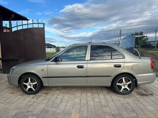 2008 Hyundai Accent ТагАЗ II, бежевый, 435000 рублей, вид 5