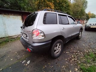 2003 Hyundai Santa Fe I, серебристый, 350000 рублей, вид 5