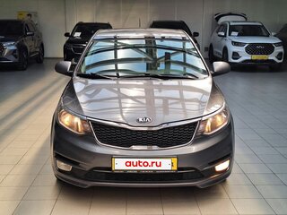 2016 Kia Rio III Рестайлинг, серый, 935000 рублей, вид 2