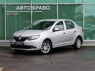 2013 Renault Logan II, серебристый, 549000 рублей, вид 1