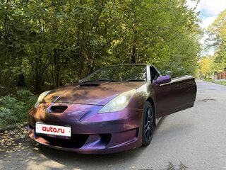 2002 Toyota Celica VII (T230), фиолетовый, 700000 рублей, вид 4