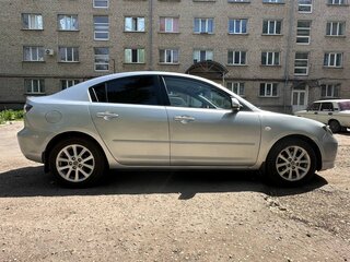 2008 Mazda 3 I (BK) Рестайлинг, серебристый, 670000 рублей, вид 2