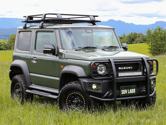 2021 Suzuki Jimny Sierra IV, зелёный, 1680300 рублей - вид 1