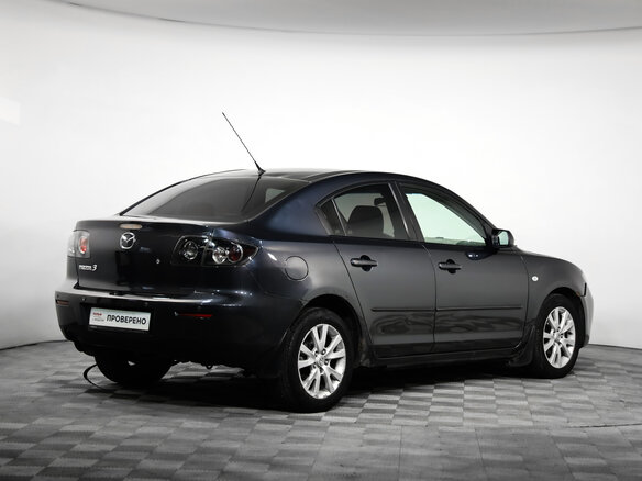 2007 Mazda 3 I (BK) Рестайлинг, серый, 340000 рублей - вид 4