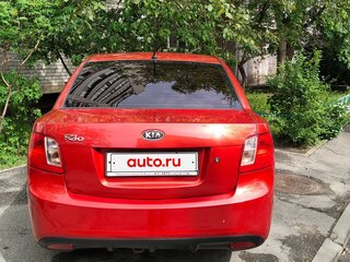 2011 Kia Rio II Рестайлинг, красный, 510000 рублей, вид 3