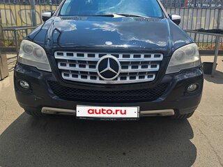2009 Mercedes-Benz M-Класс 350 II (W164) Рестайлинг, чёрный, 1380000 рублей, вид 1