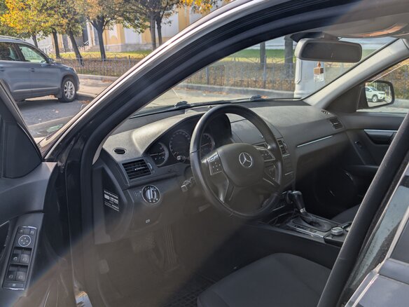 2007 Mercedes-Benz C-Класс 200 CDI III (W204), чёрный - вид 8