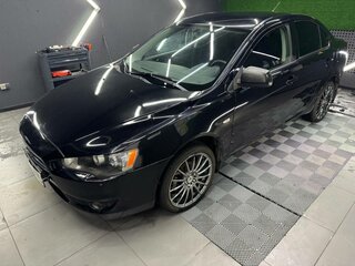 2008 Mitsubishi Lancer X, чёрный, 610000 рублей, вид 1