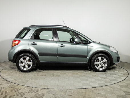 2012 Suzuki SX4 I (Classic) Рестайлинг, зелёный, 899700 рублей, вид 4