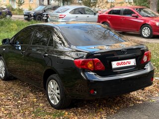 2007 Toyota Corolla X (E140, E150), чёрный, 750000 рублей, вид 4