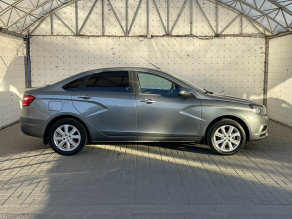 2020 Lada (ВАЗ) Vesta I, серый, 940000 рублей - вид 3