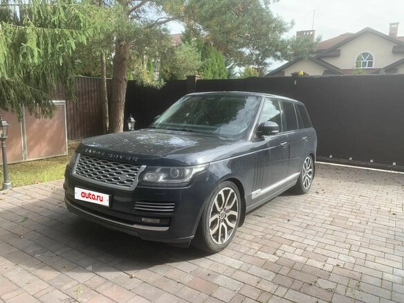 2013 Land Rover Range Rover IV, синий, 2600000 рублей