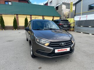 2018 Lada (ВАЗ) Granta I Рестайлинг, коричневый, 490000 рублей, вид 1