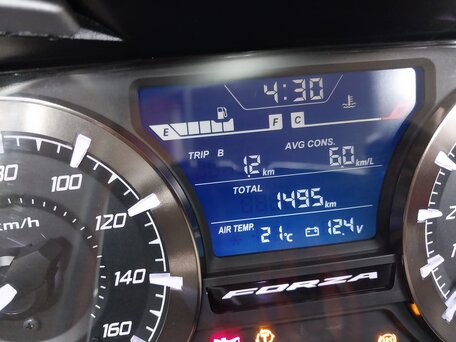 2022 Honda Forza, серый, 539000 рублей, вид 5