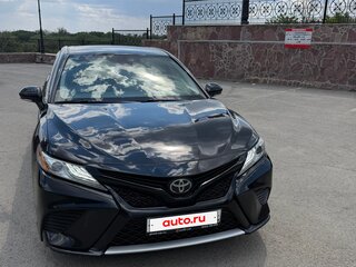 2018 Toyota Camry US Market VIII (XV70), чёрный, 2500000 рублей, вид 1