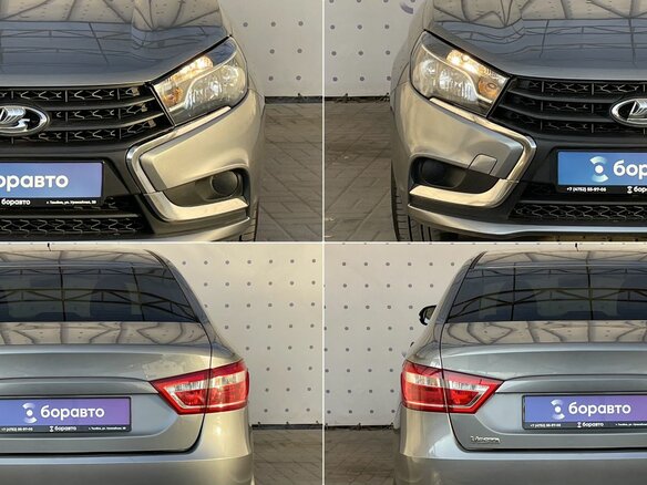 2018 Lada (ВАЗ) Vesta I, серый, 870000 рублей - вид 2