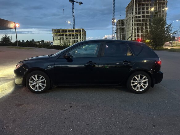 2006 Mazda 3 I (BK) Рестайлинг, чёрный, 320000 рублей - вид 5