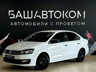 2016 Volkswagen Polo V Рестайлинг, белый, 1090000 рублей, вид 1