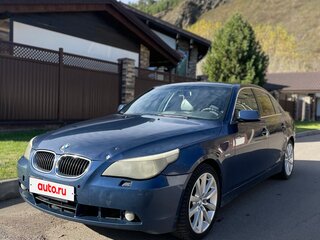 2003 BMW 5 серии 530i V (E60/E61), синий, 870000 рублей, вид 1