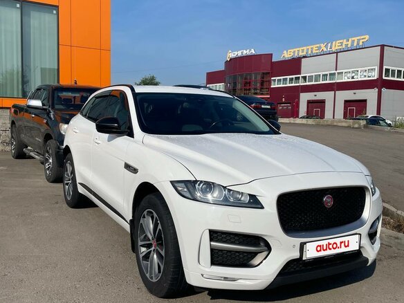 2017 Jaguar F-Pace I, белый, 2800000 рублей