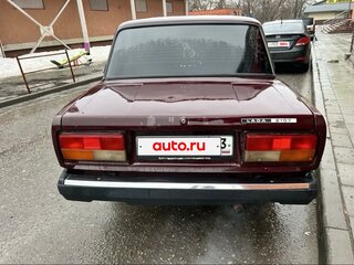 2008 Lada (ВАЗ) 2107, пурпурный, 75000 рублей, вид 3