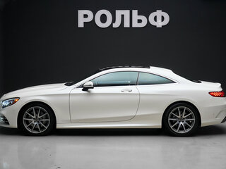 2018 Mercedes-Benz S-Класс 560 4MATIC VI (W222, C217) Рестайлинг, белый, 8500000 рублей, вид 3
