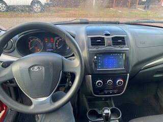 2018 Lada (ВАЗ) Granta I Рестайлинг, красный, 650000 рублей, вид 4