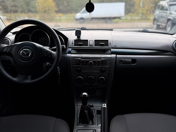 2006 Mazda 3 I (BK) Рестайлинг, красный, 550000 рублей - вид 11