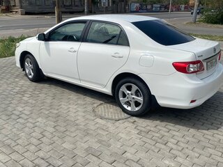 2012 Toyota Corolla X (E140, E150) Рестайлинг, белый, 1220000 рублей, вид 5