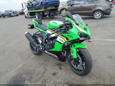 2025 Kawasaki ZX-6R Ninja, зелёный, 886498 рублей, вид 1