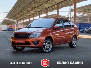 2014 Lada (ВАЗ) Granta I, оранжевый, 399900 рублей, вид 1