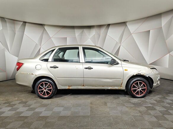 2013 Lada (ВАЗ) Granta I, бежевый - вид 5