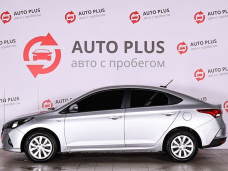 2021 Hyundai Solaris II Рестайлинг, серый, 1539000 рублей, вид 5