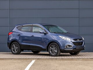 2015 Hyundai ix35 I Рестайлинг, синий, 1495000 рублей, вид 3