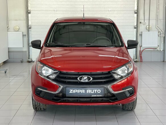 2021 Lada (ВАЗ) Granta I Рестайлинг, красный, 599000 рублей - вид 2
