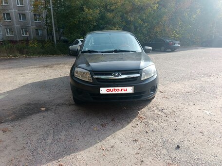 2015 Lada (ВАЗ) Granta I, серый, 335000 рублей, вид 1