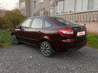 2015 Lada (ВАЗ) Granta I, пурпурный, 358000 рублей, вид 4