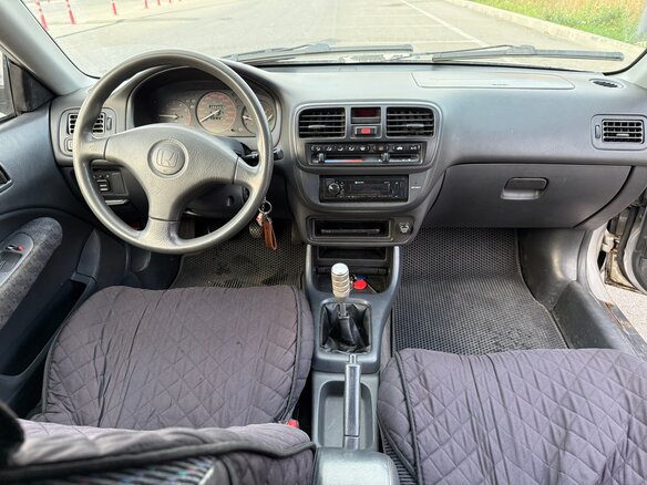 1998 Honda Civic VI, серый, 270000 рублей - вид 6