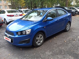 2012 Chevrolet Aveo II, синий, 950000 рублей, вид 1